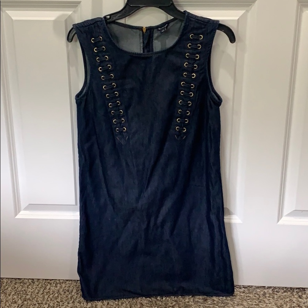 True religion short jean dress